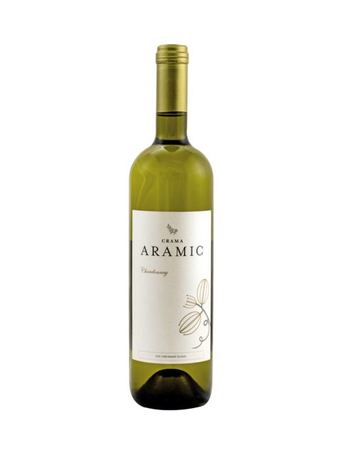 Vin Alb Sec Aramic Chardonnay, 75 cl