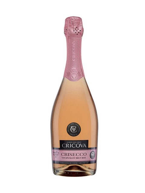 Vin Spumant Rose Brut Cricova Crisecco, 75 cl